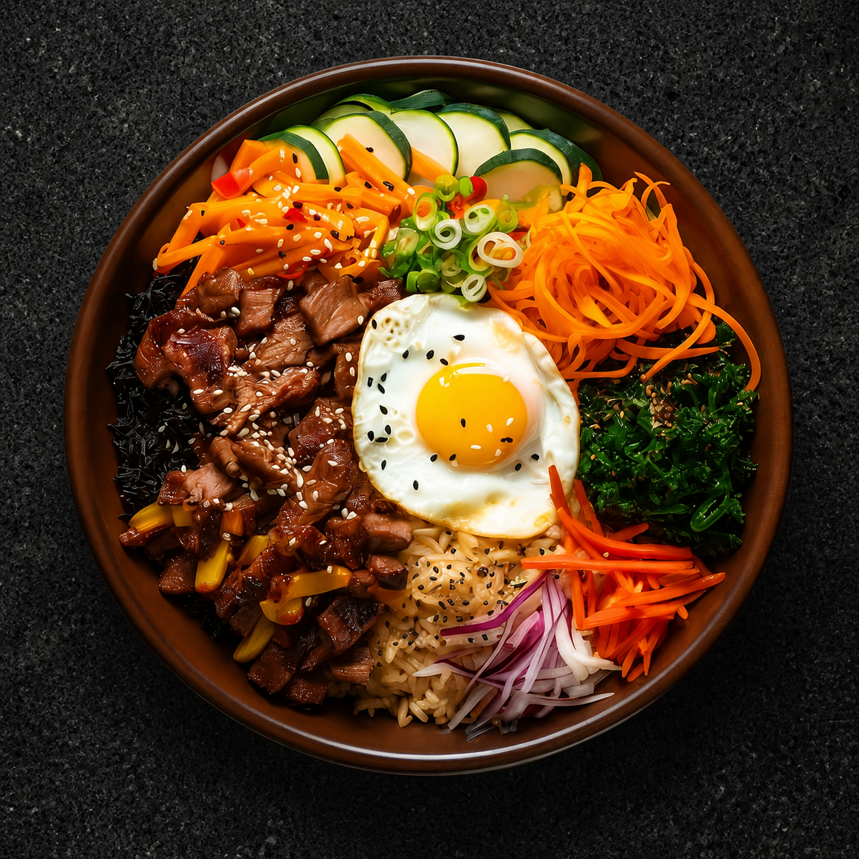Bibimbap s tofujem